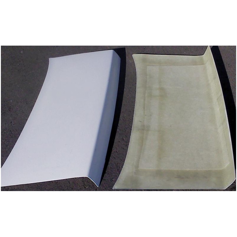 BMW e30 light tailgate - mounting with staples