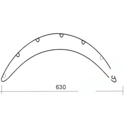 Universal fender flares