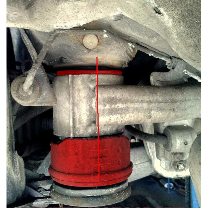 BMW E39 Touring rear axle silentblocks