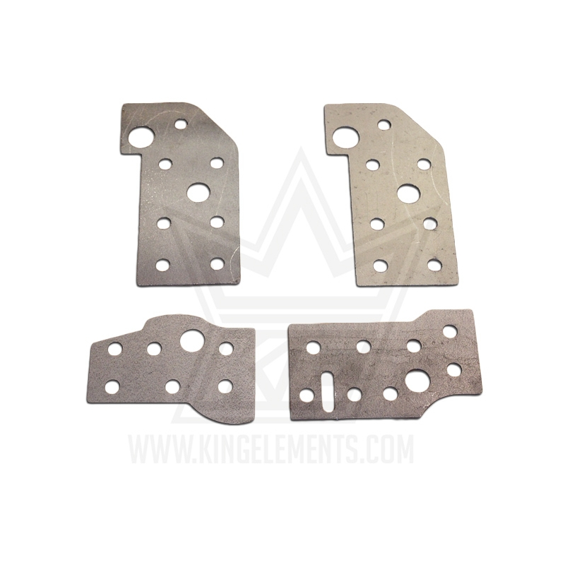 Platten zur Verstärkung des e46-Chassis