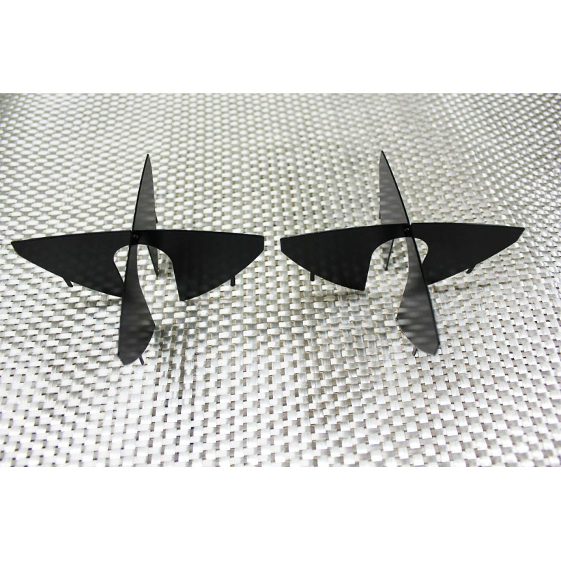 2x cruces Faros Negros BMW e30 e32 e34