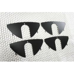 2x cruces Faros Negros BMW e30 e32 e34