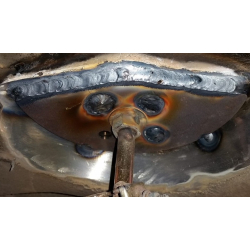 Pletinas para reforzar el chasis e46