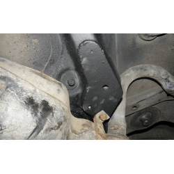 Pletinas para reforzar el chasis e46