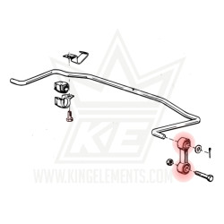 4x Silentblock de bieleta BMW e30