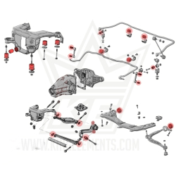 BMW e36 Bushing NO engine and gearbox