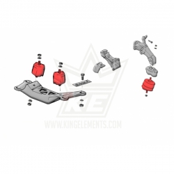 Juego + tacos de motor y caja e36