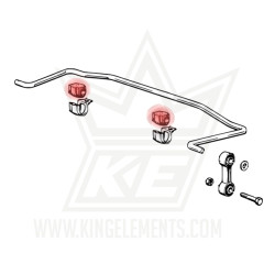 Silentblocks Stabilisator hinten BMW e36