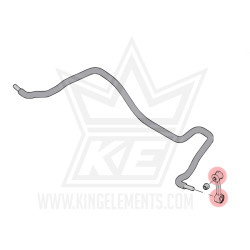 BMW e46 bieleta trasera