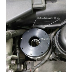 BMW tapa adaptador de enfriador de aceite