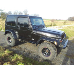 Jeep Wrangler TJ Kotflügelverbreiterungen Kunststoff ABS