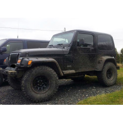 Jeep Wrangler TJ Kotflügelverbreiterungen Kunststoff ABS