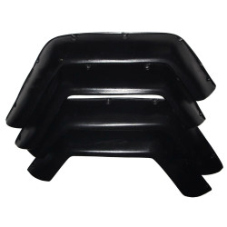 Mercedes G W460 W461 Gelenda Kotflügelverbreiterungen Kunststoff ABS