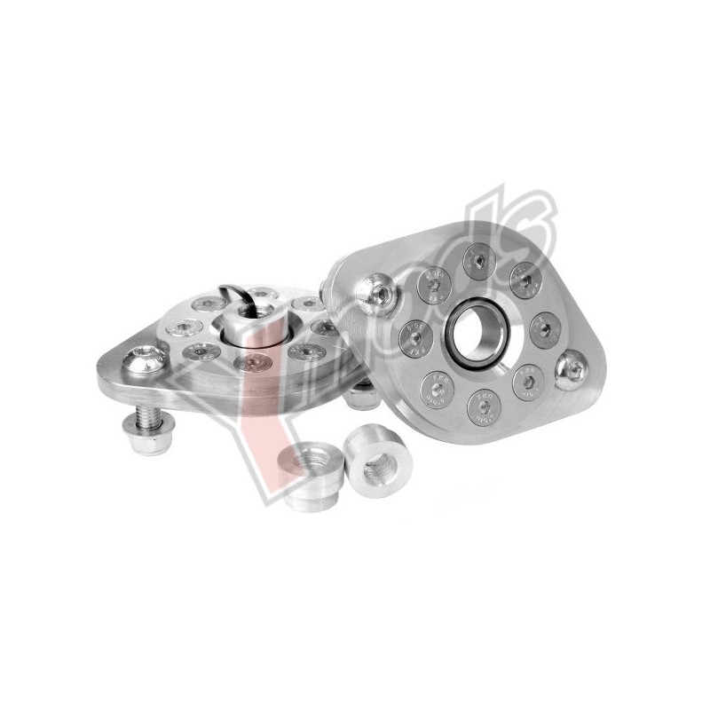 2x uniball shock absorber mounts