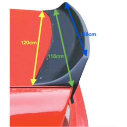 BMW e36 Rocket Bunny rear spoiler