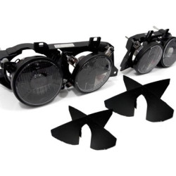 Accessoires de phares noirs hella BMW e30