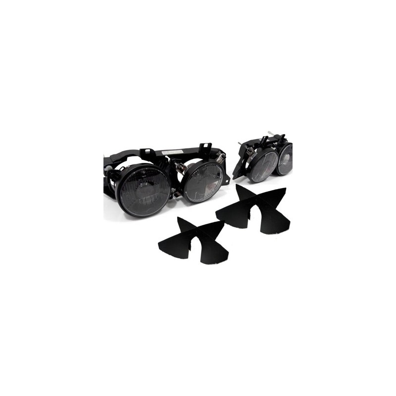Accessories for black hella headlights BMW e30