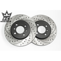 2x e30 ventilated front discs