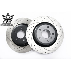 2x Audi Q7 rear discs
