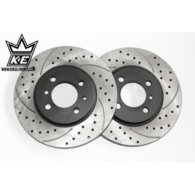 2x Front discs
