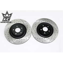 2x Discos delanteros Audi