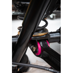 Rear control arms on rear side