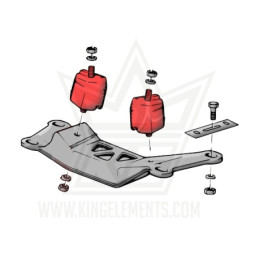 BMW e36 compact gearbox pads