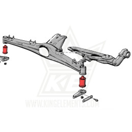 BMW e36 compact rear subframe