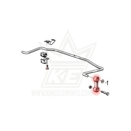 BMW e36 compact bieleta trasera