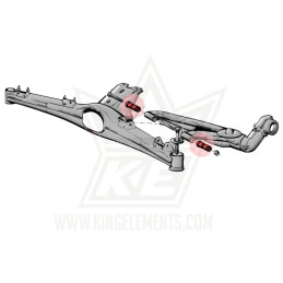 BMW e36 compact trapecio trasero