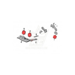 BMW e36 compact Supports moteur et boîte de vitesses