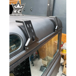 Land Rover Defender soportes para barras de baca INOXIDABLES