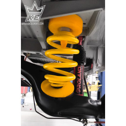 VW T4 rear suspension lift