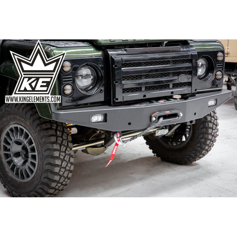 Land Rover Defender – Paraurti in acciaio HARD ROCK da 4 mm per 4x4