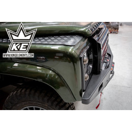 Land Rover Defender – paragolpes HARD ROCK de acero 4 mm para 4x4