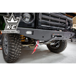 Land Rover Defender – paragolpes HARD ROCK de acero 4 mm para 4x4