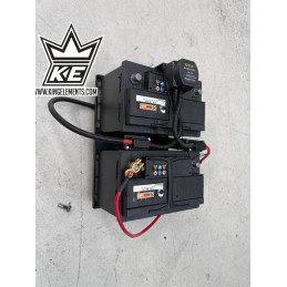 Land Rover Defender - supporto per doppia batteria