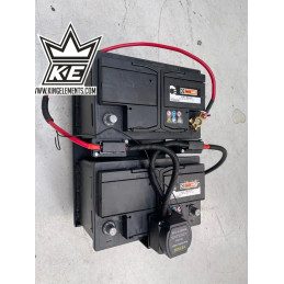 Land Rover Defender - supporto per doppia batteria