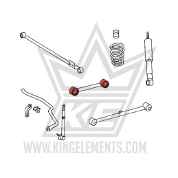 Toyota LC Prado 90, 4Runner Braccio posteriore inferiore corto