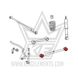 Bras de suspension arrière inférieurs Toyota LC Prado 90 et 4Runner