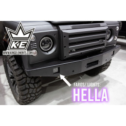 Land Rover Defender – HARD ROCK 4mm Stahlstoßstange für 4x4