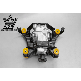 BMW e36 Modificación de puente trasero para grupo grande 210 mm