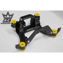 BMW e36 Modificación de puente trasero para grupo grande 210 mm