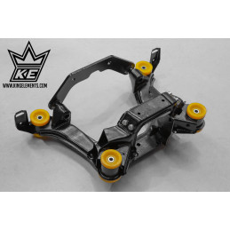 BMW e36 Modificación de puente trasero para grupo grande 210 mm