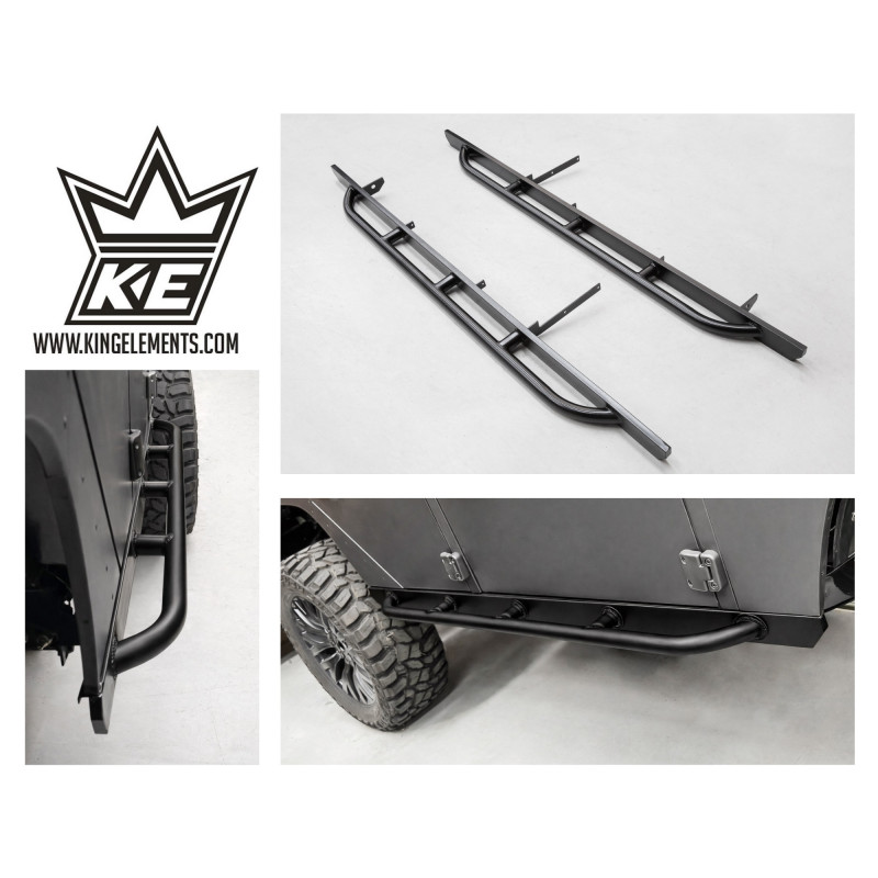 Marchepieds latéraux pour Land Rover Defender