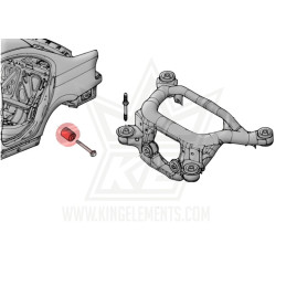 BMW e46 Fahrwerksbuchsen-Kit