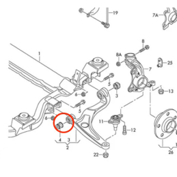 Front swing arm KIT